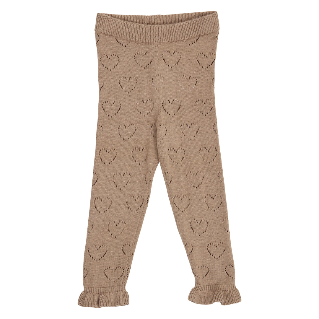 müsli Babystrickhose Pants Walnut 017080802