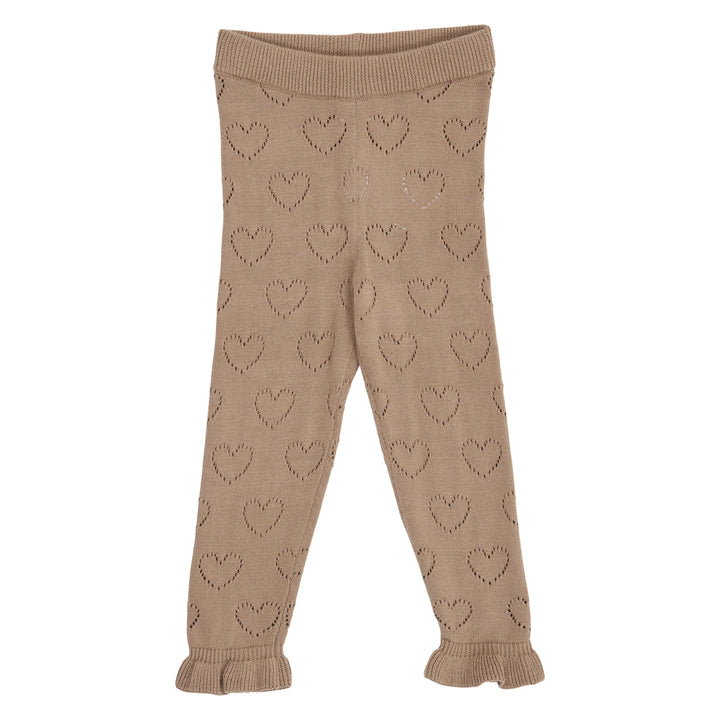 müsli Babystrickhose Pants Walnut 017080802