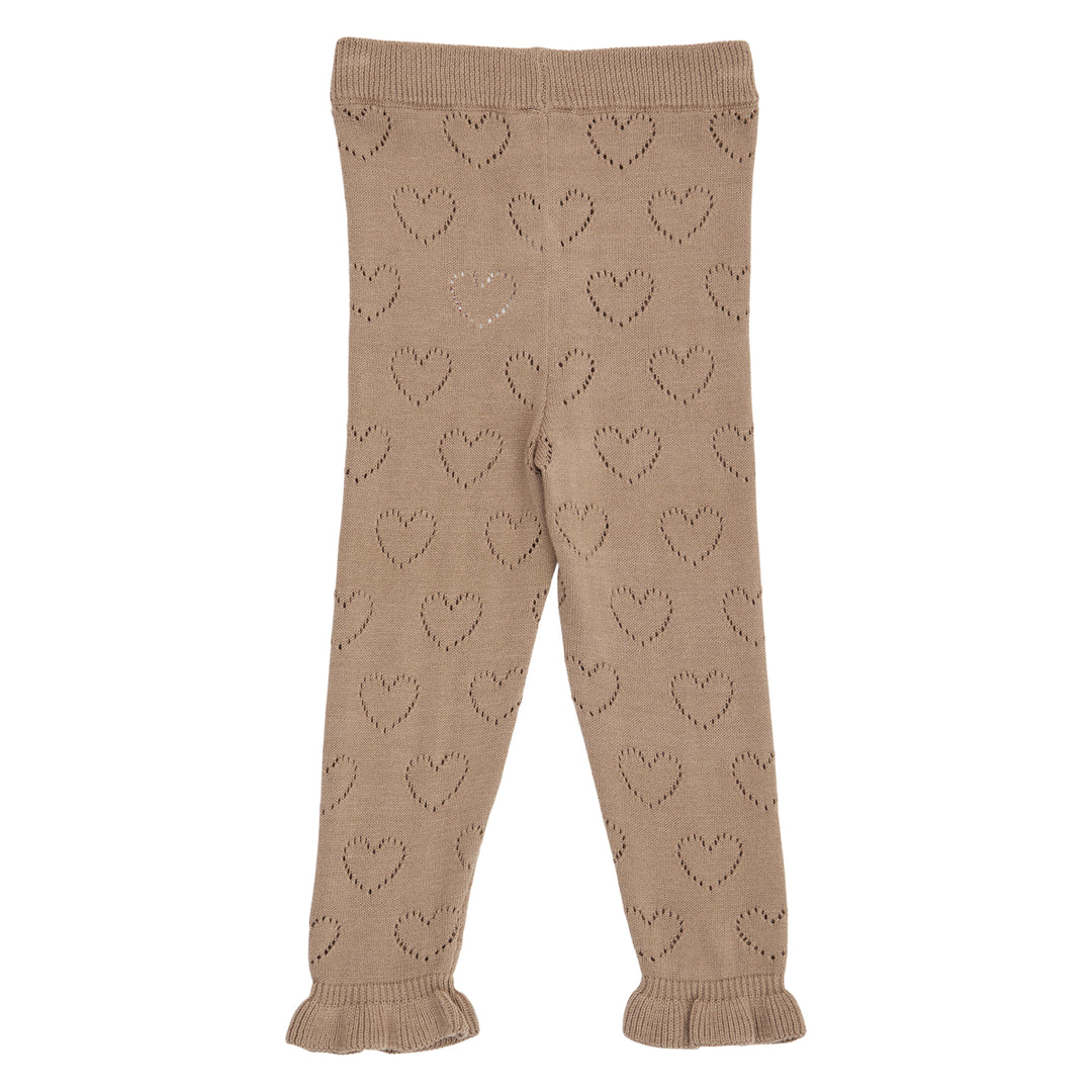 müsli Babystrickhose Pants Walnut 017080802