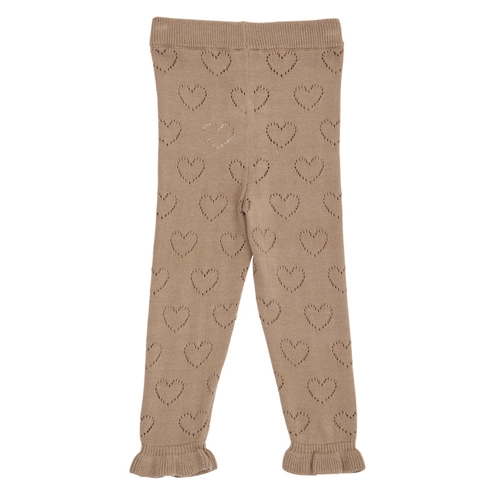 müsli Babystrickhose Pants Walnut 017080802