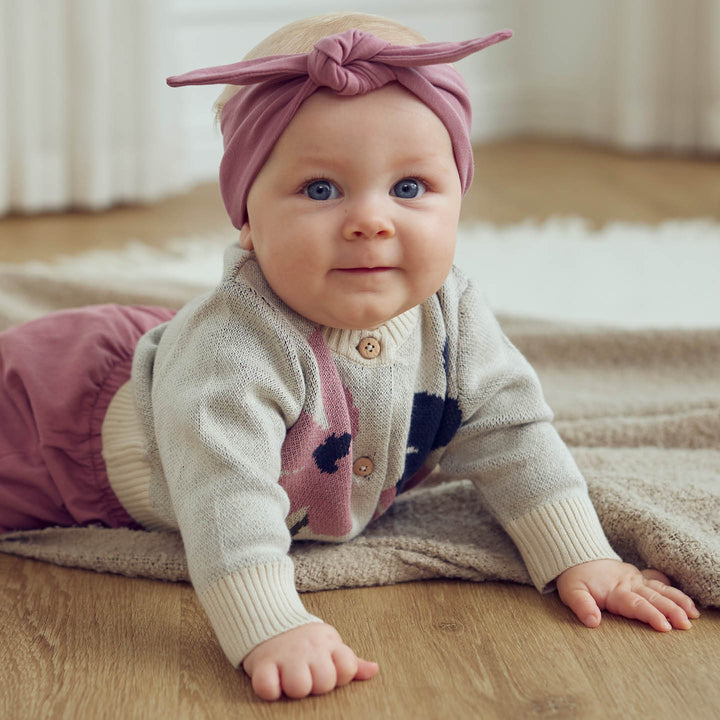 müsli Babystrickjacke L_S Tee Oak 013040001