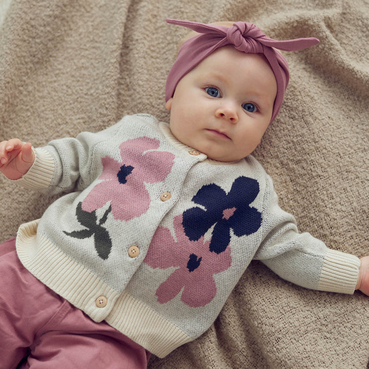 müsli Babystrickjacke L_S Tee Oak 013040001