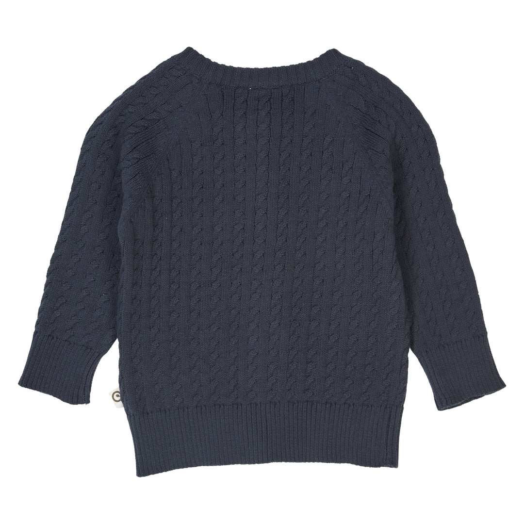 müsli Babystrickjacke L_S Tee Night blue 019402301