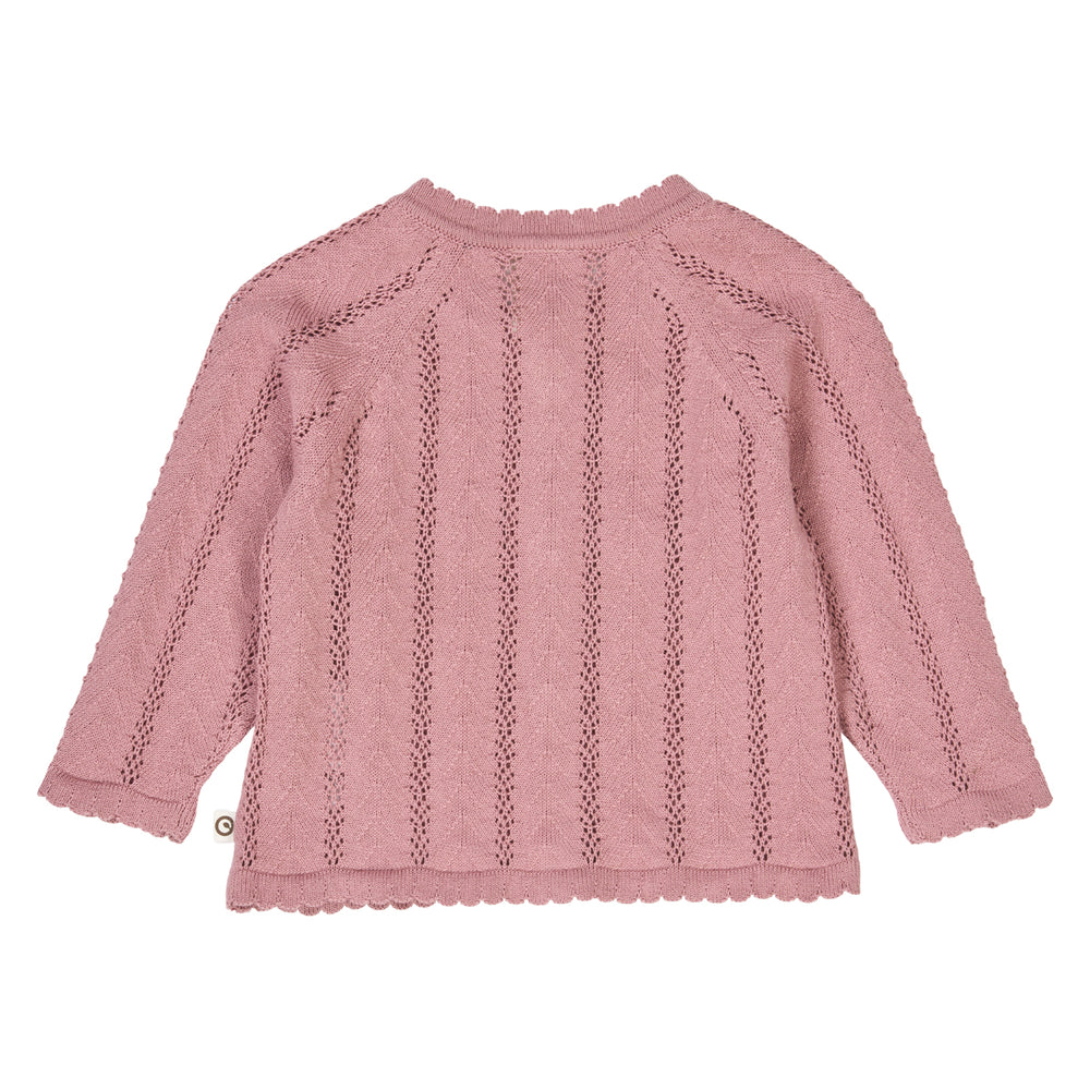 müsli Babystrickjacke L_S Tee Nostalgia Rose 017151200