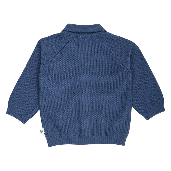 müsli Babystrickjacke L_S Tee Navy 019403101