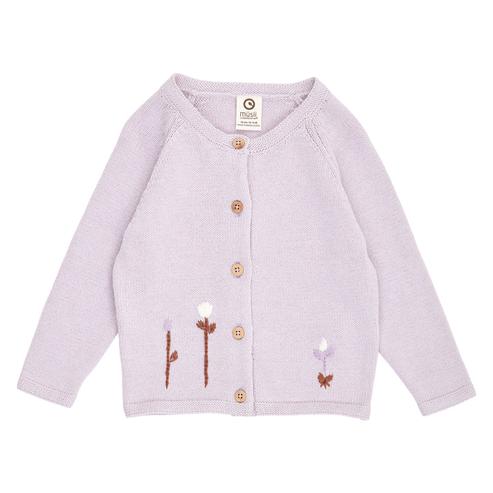 müsli Babystrickjacke L_S Tee Bloom 014390503