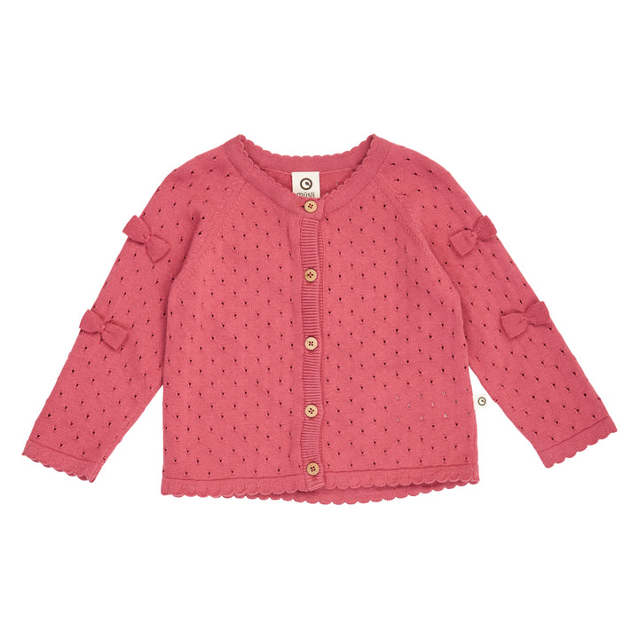 müsli Babystrickjacke L_S Tee Baroque Rose 018163400
