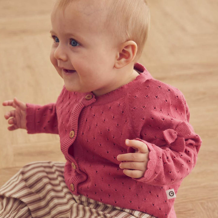 müsli Babystrickjacke L_S Tee Baroque Rose 018163400