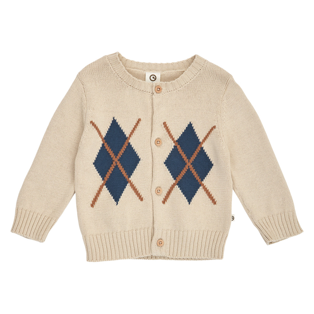 müsli Babystrickjacke L_S Tee Oak 013040001