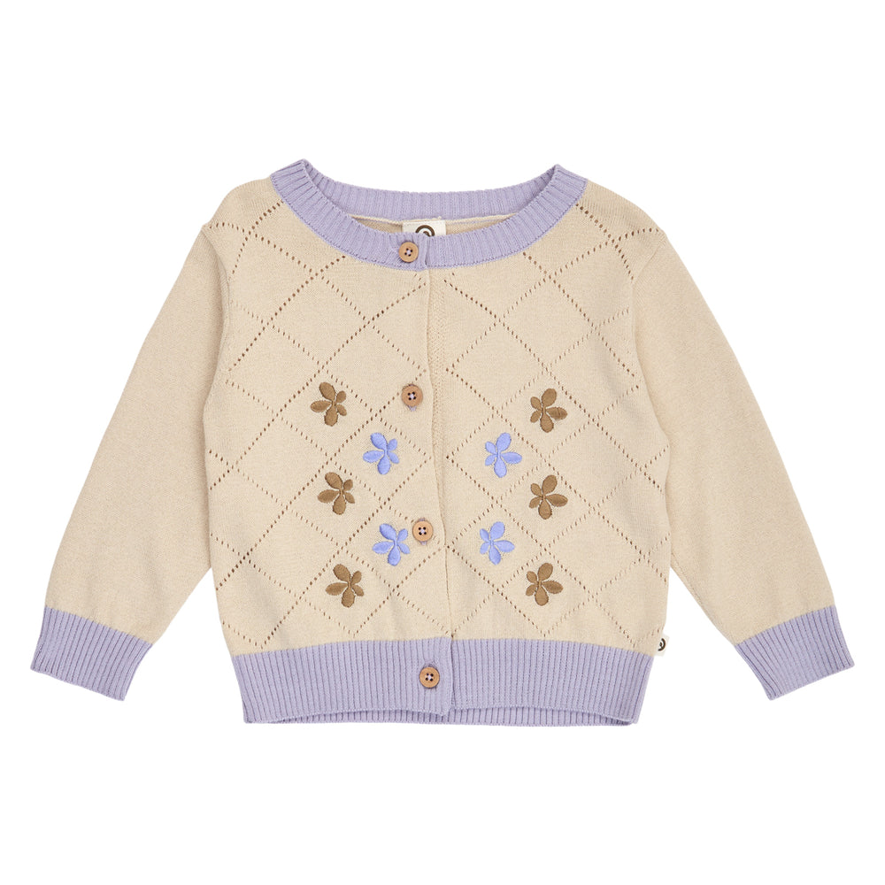 müsli Babystrickjacke L_S Tee Oak 013040001