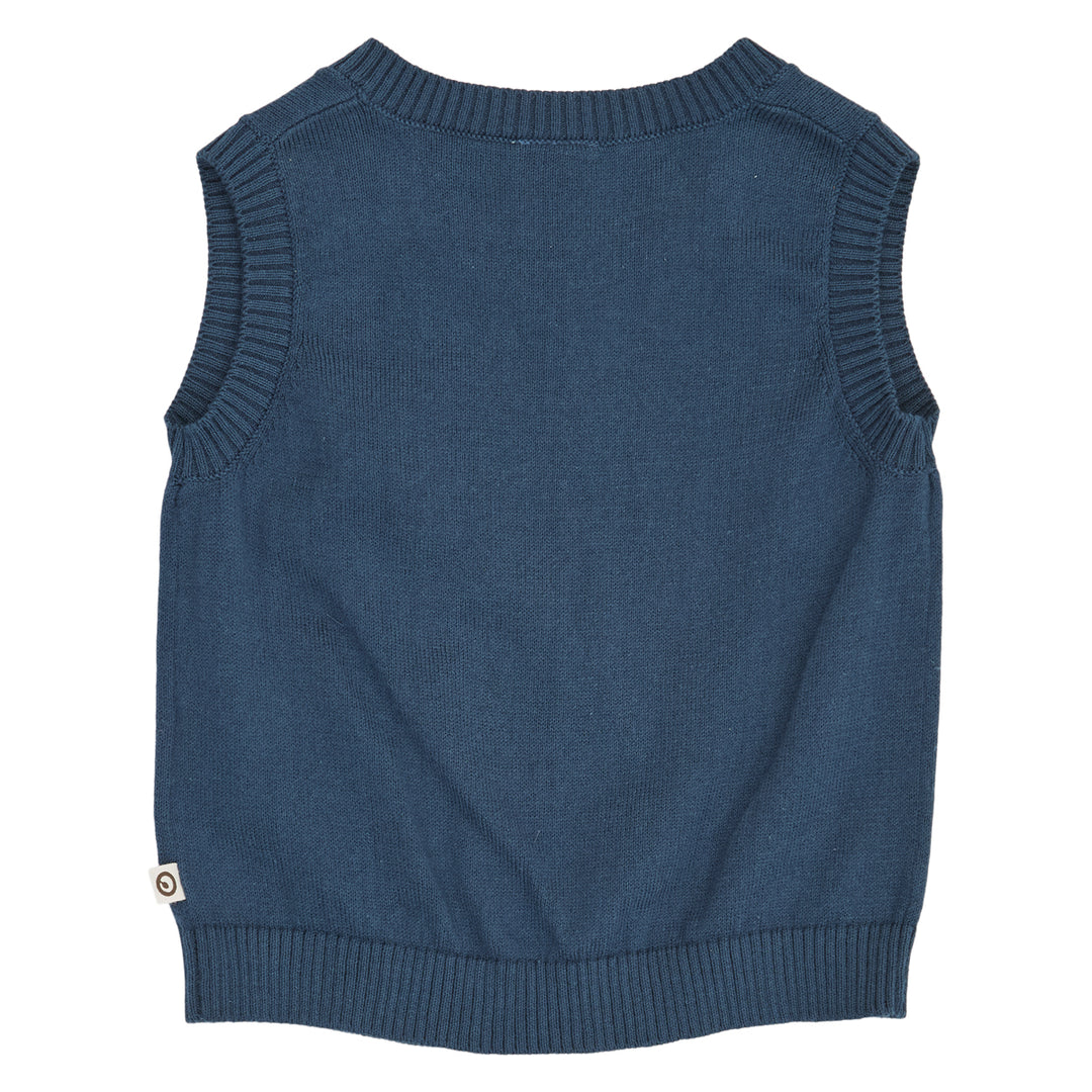 müsli Babystrickpullunder L_S Tee Navy 019403101