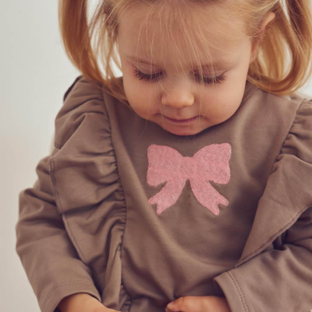 müsli Babysweatshirt L_S Tee Walnut 017080802