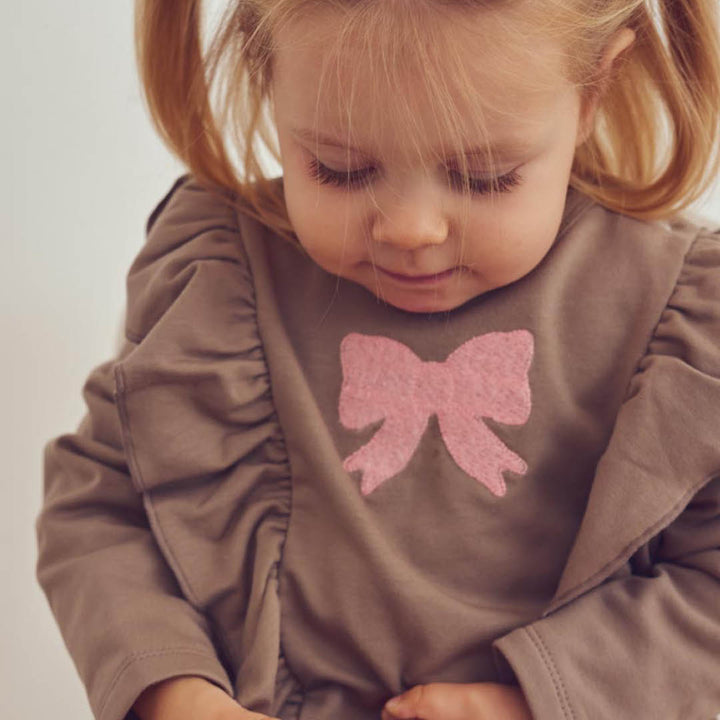 müsli Babysweatshirt L_S Tee Walnut 017080802