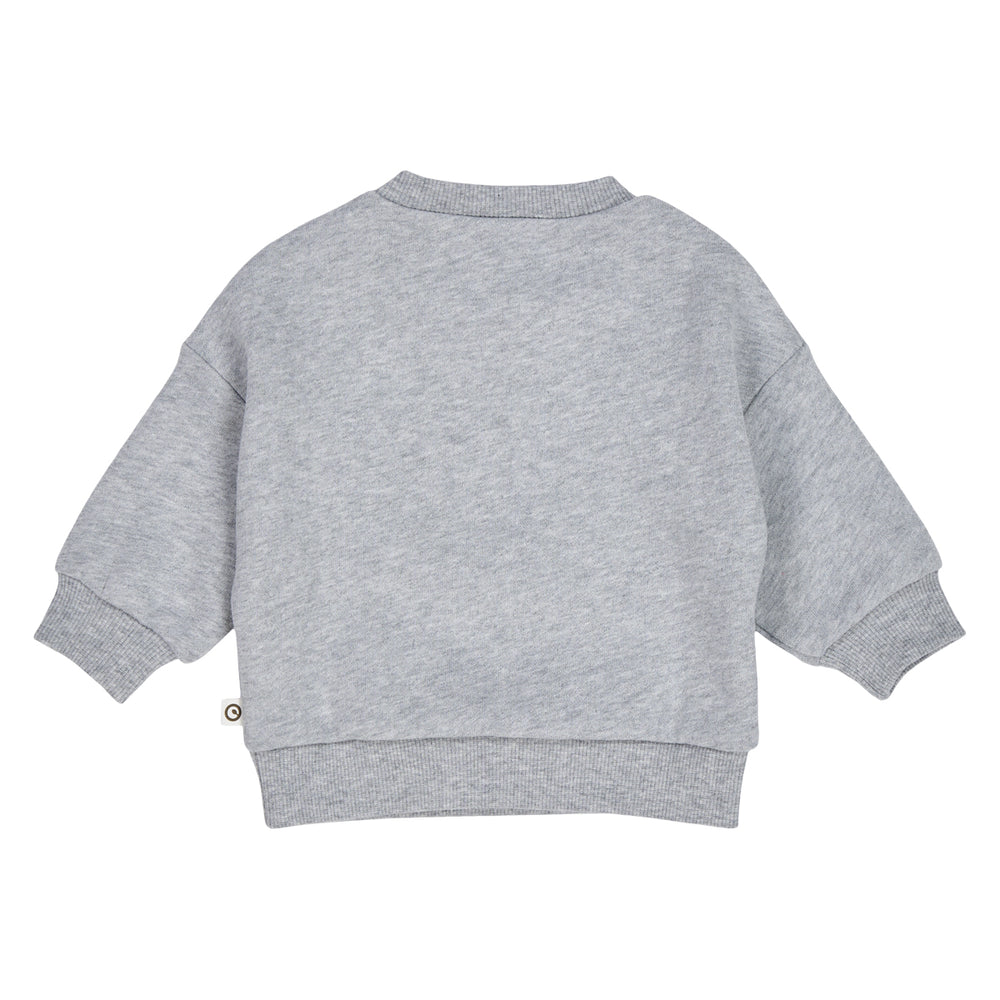müsli Babysweatshirt L_S Tee Pale greymarl 207670000