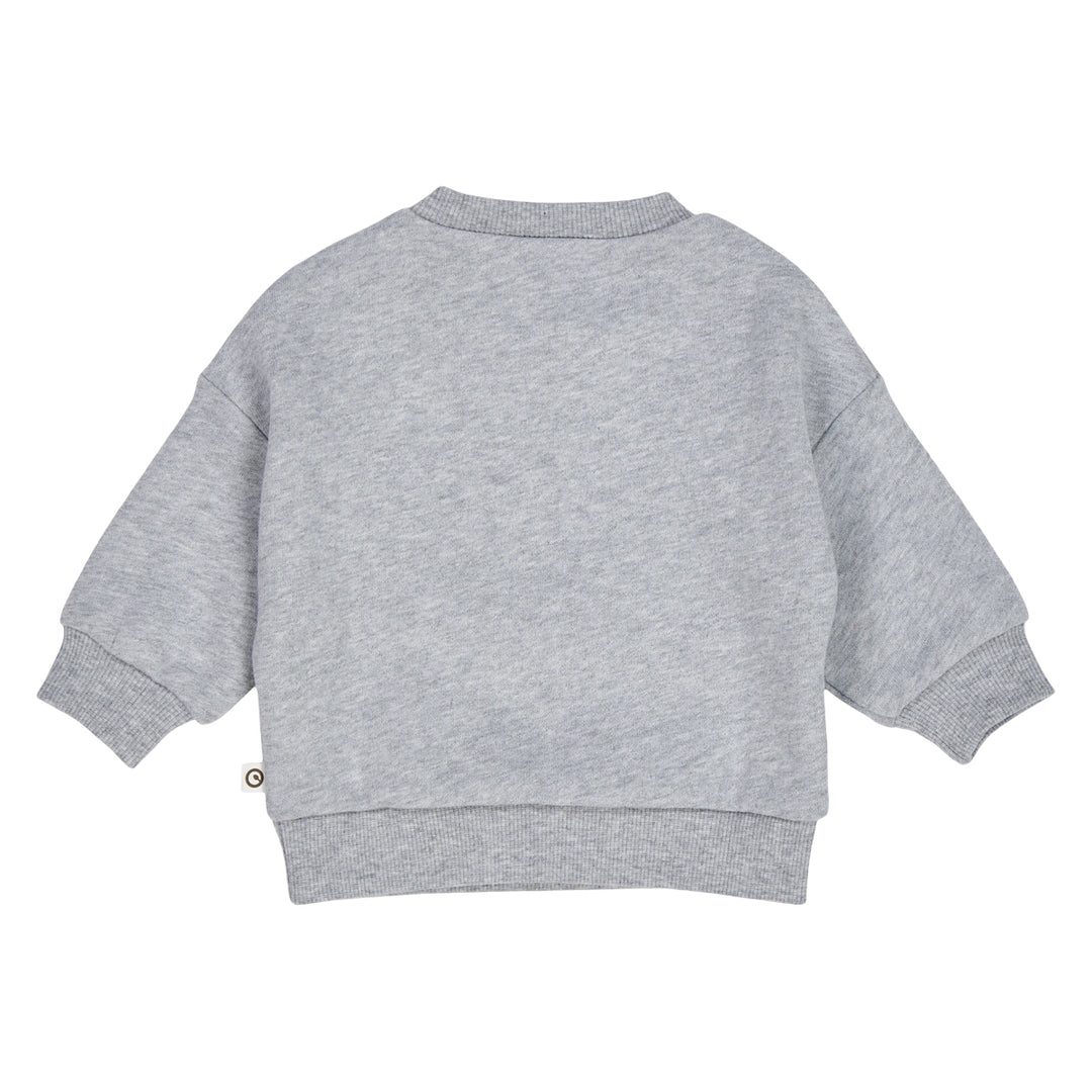 müsli Babysweatshirt L_S Tee Pale greymarl 207670000