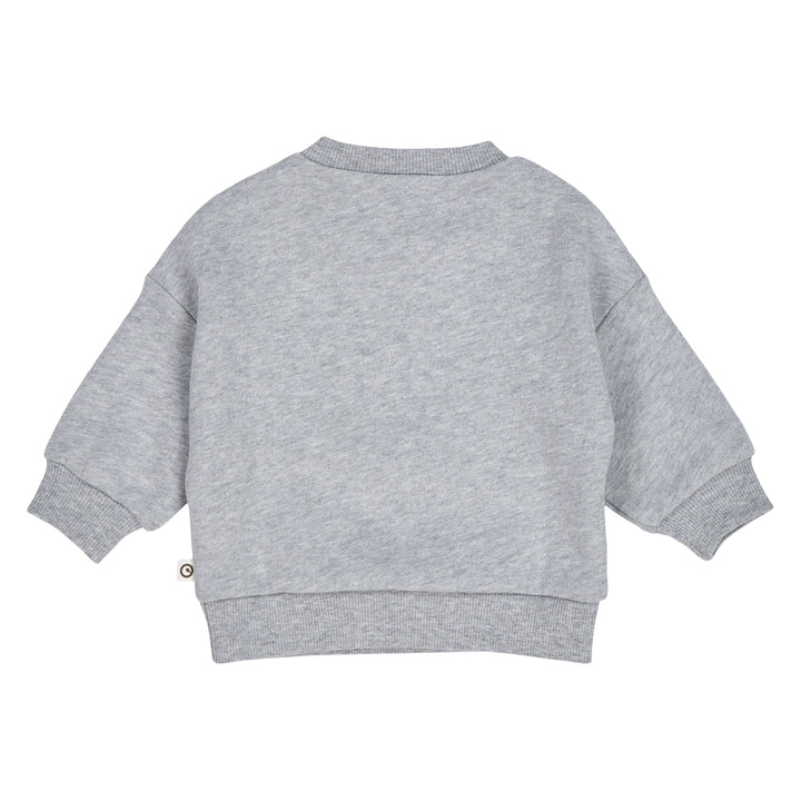 müsli Babysweatshirt L_S Tee Pale greymarl 207670000