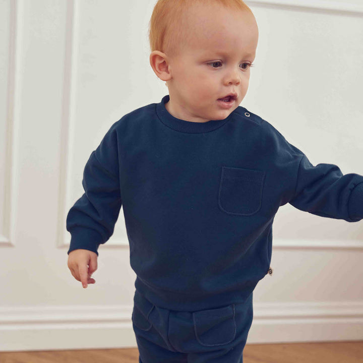 müsli Babysweatshirt L_S Tee Navy 019403101
