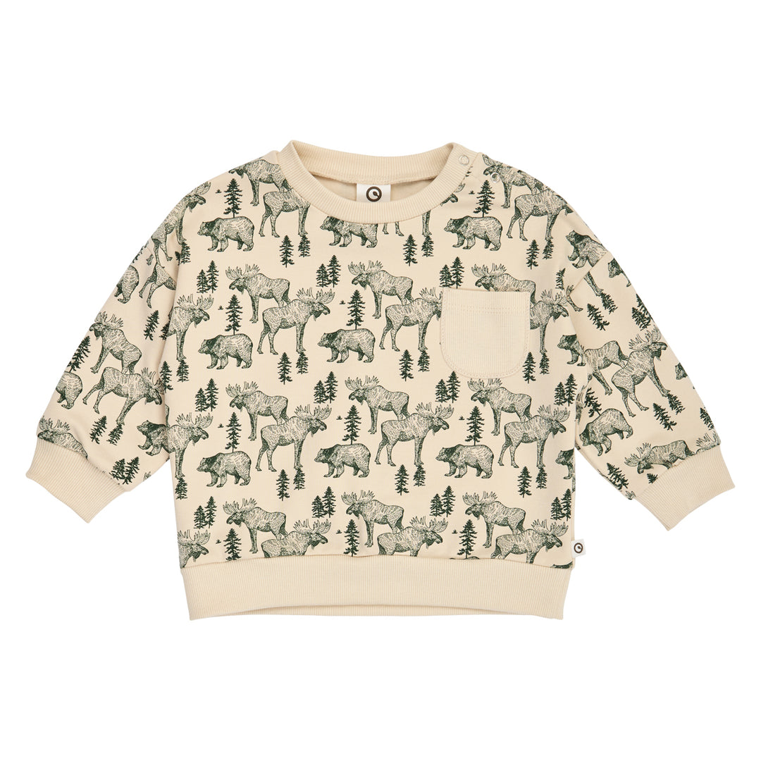 müsli Babysweatshirt L_S Tee Oak/ Forest green 690000335