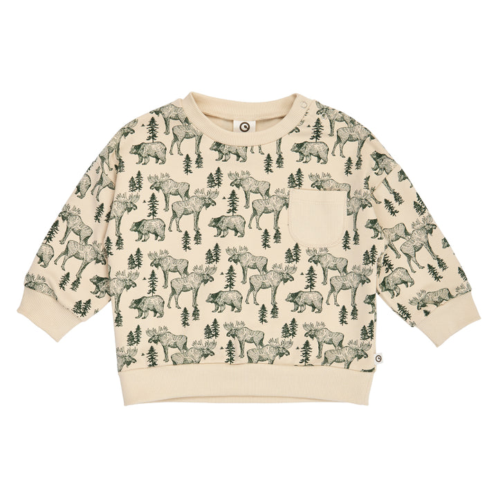müsli Babysweatshirt L_S Tee Oak/ Forest green 690000335