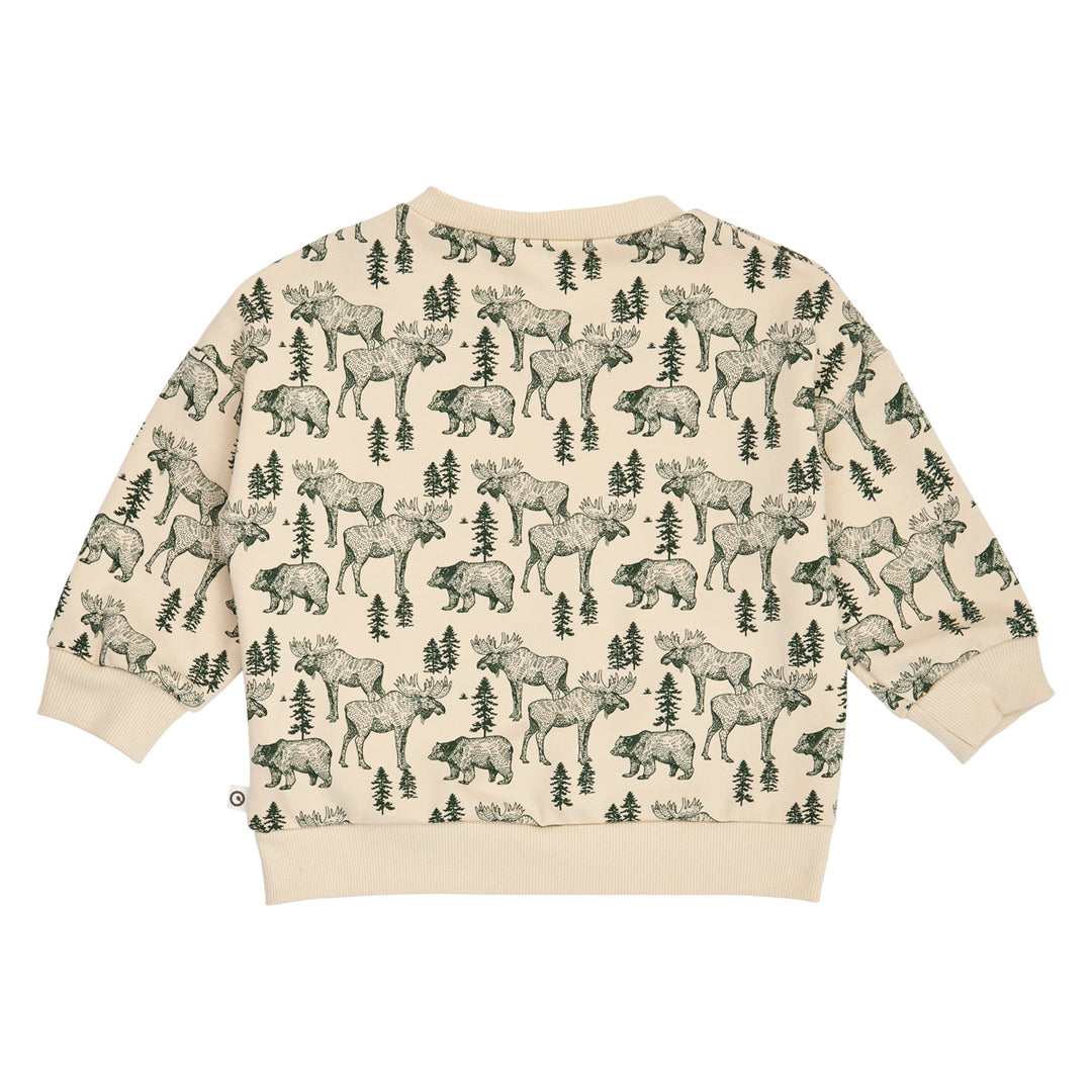 müsli Babysweatshirt L_S Tee Oak/ Forest green 690000335