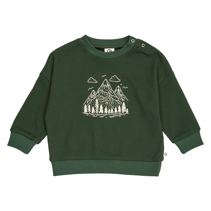 müsli Babysweatshirt L_S Tee Forest green 019591801