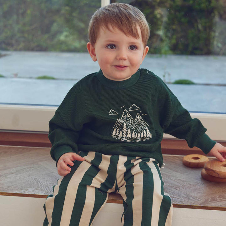 müsli Babysweatshirt L_S Tee Forest green 019591801