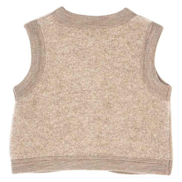 müsli Babyweste aus Merinowolle Wool Balsam melange 821000011