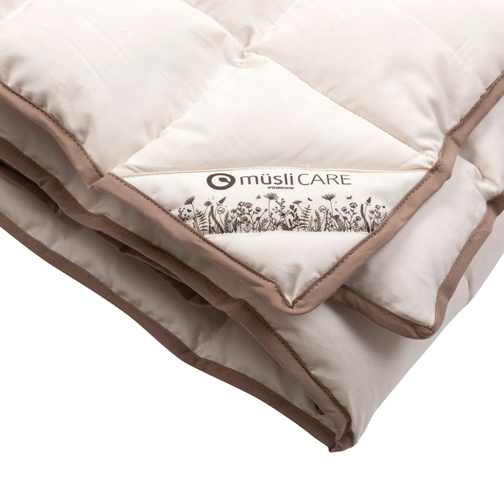 müsli Bettdecke Kapok 70x100 cm Bed Linen & Blankets Cream 011060200
