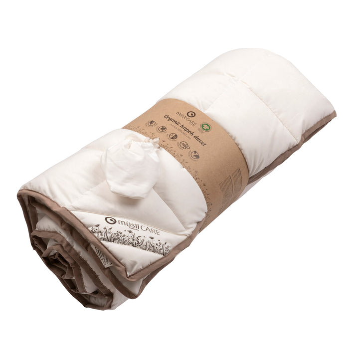 müsli Bettdecke Kapok 70x100 cm Bed Linen & Blankets Cream 011060200