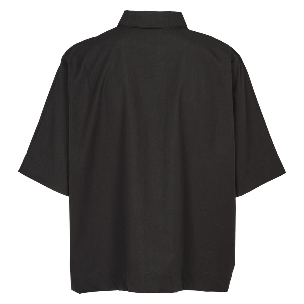 Conservandum Bluse S_S Tee Black 019400706