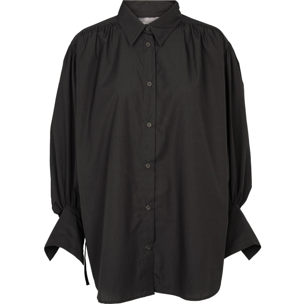 Conservandum Bluse S_S Tee Black 019400706