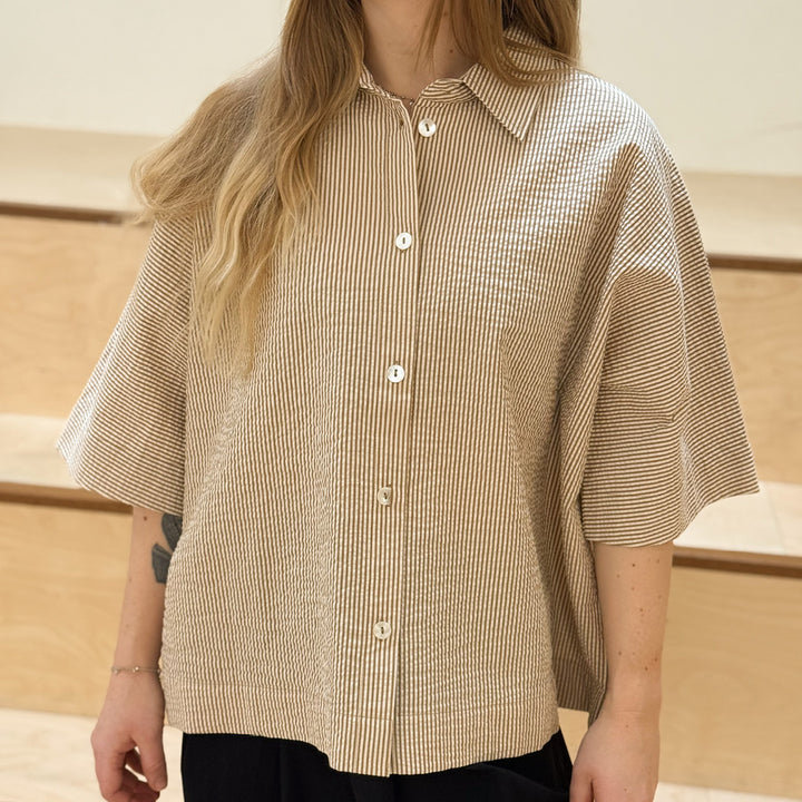 Conservandum Bluse S_S Tee Birch/ Muchi 690000346
