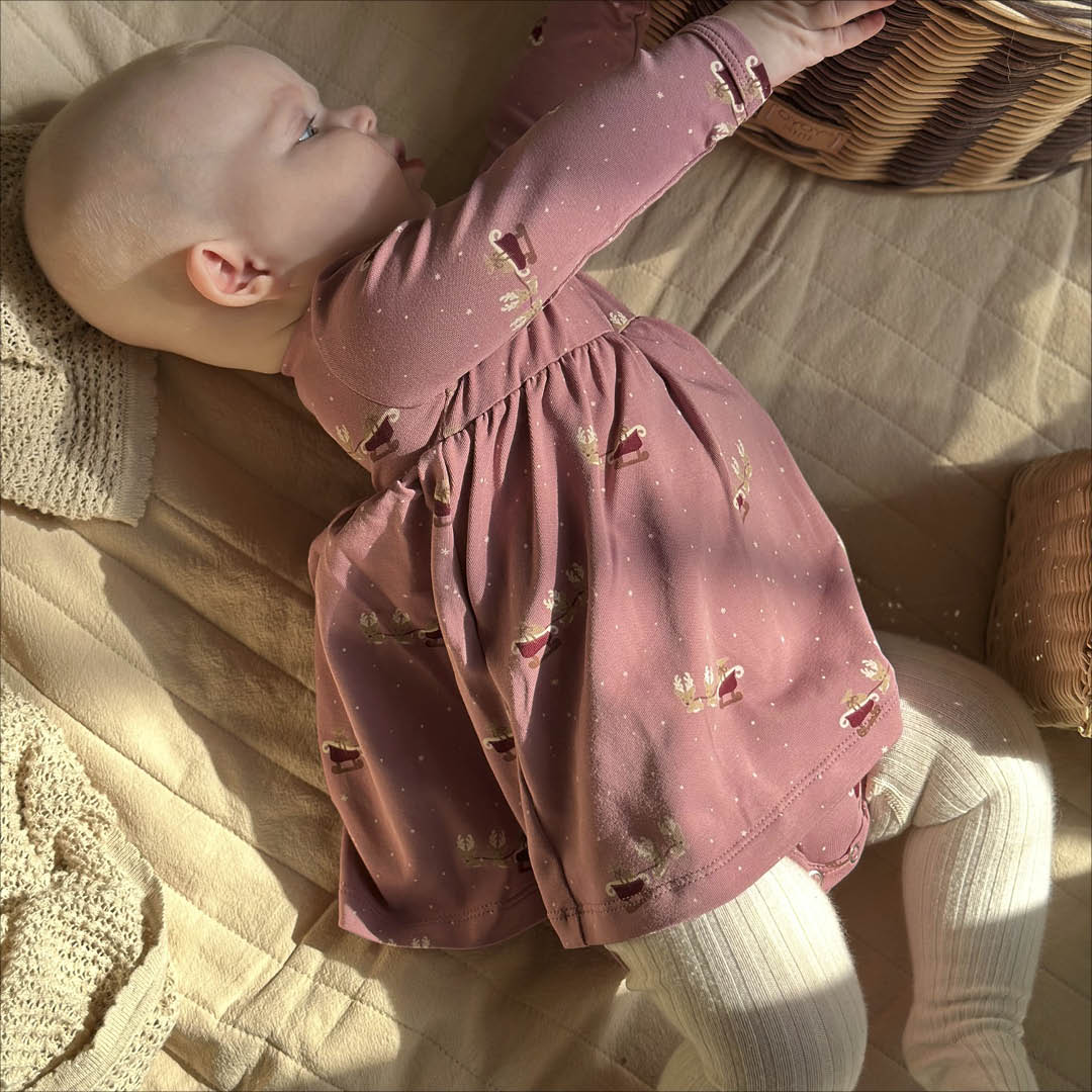 müsli Bodykleid Dress Nostalgia rose/ Cabernet/ Balsam cream 690000315