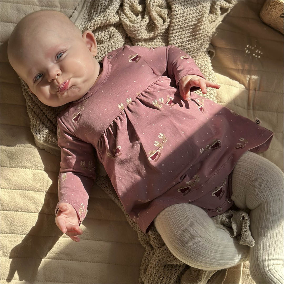 müsli Bodykleid Dress Nostalgia rose/ Cabernet/ Balsam cream 690000315
