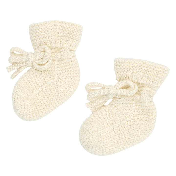 müsli Booties aus Merinowolle Wool Oat 013040401