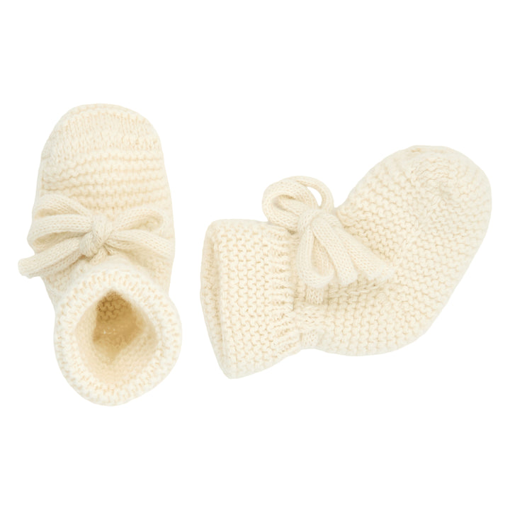 müsli Booties aus Merinowolle Wool Oat 013040401