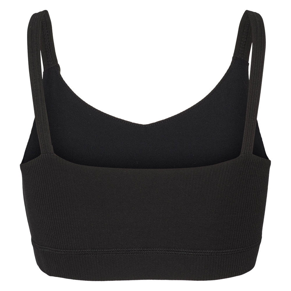 Conservandum Bustier Top S_S Tee Black 019400706