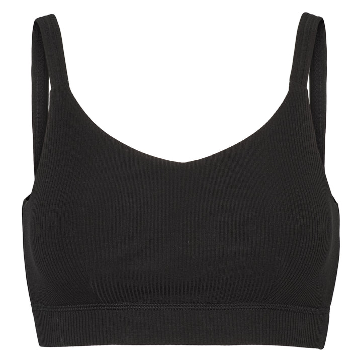 Conservandum Bustier Top S_S Tee Black 019400706