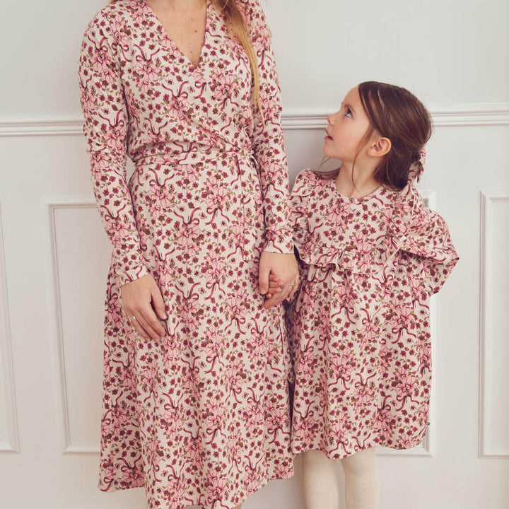 müsli Damen Wickelkleid Dress Oak/ Blush/ Baroque rose 690000330