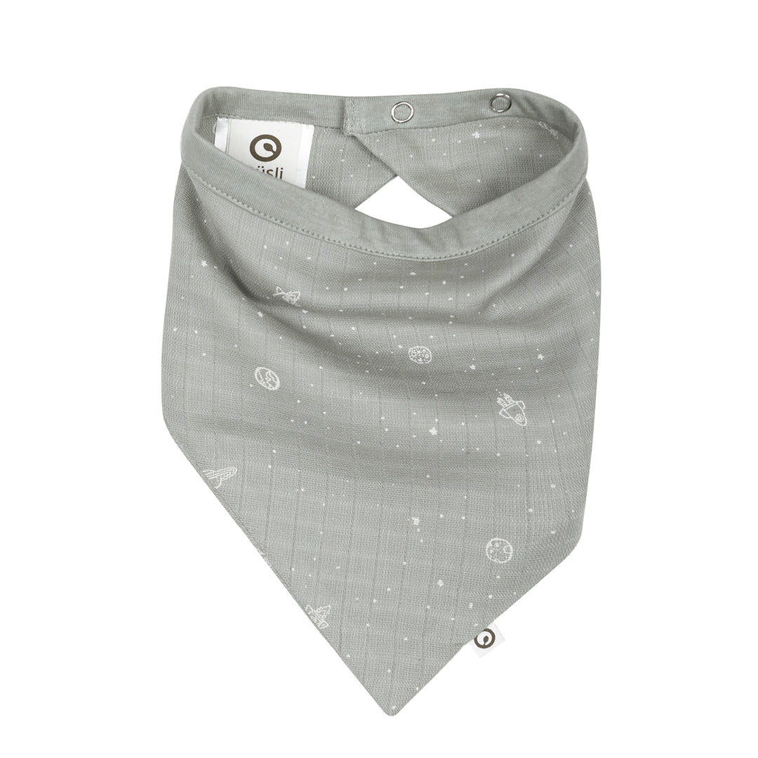 müsli Dreieckstuch Bibs Mineral green/ Balsam cream 690000365