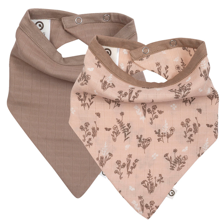 müsli Dreieckstuch 2er-Pack Bibs Nightingale/ balsam cream/ walnut 690000317