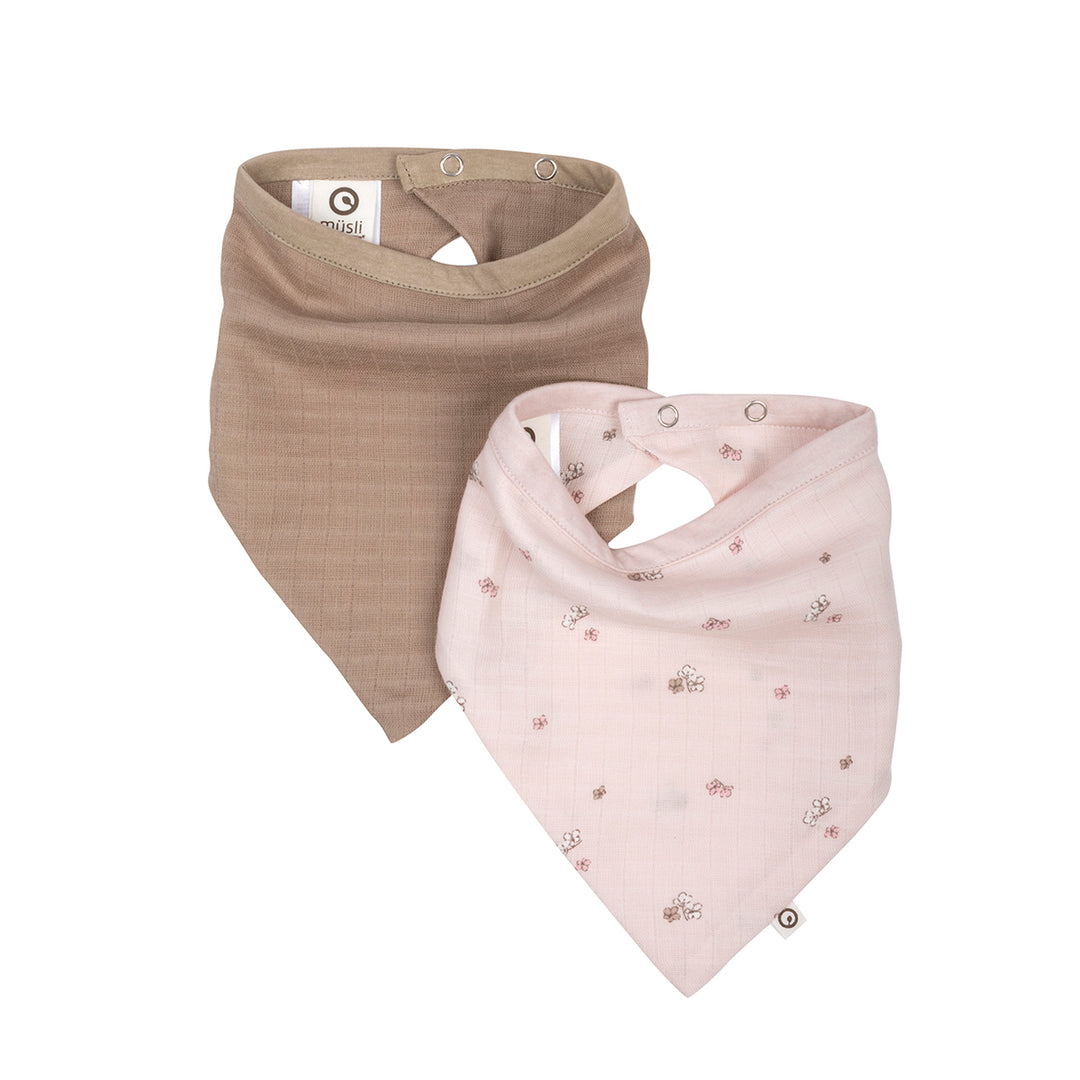 müsli Dreieckstuch 2er-Pack Bibs Nightingale/ Balsam cream/ Oat 690000366