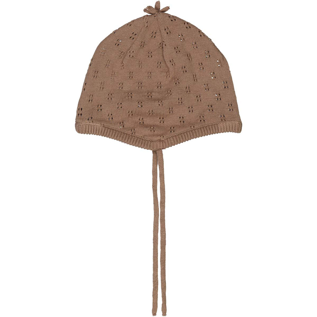 müsli Erstlings Strickmütze Headwear Walnut 017080802