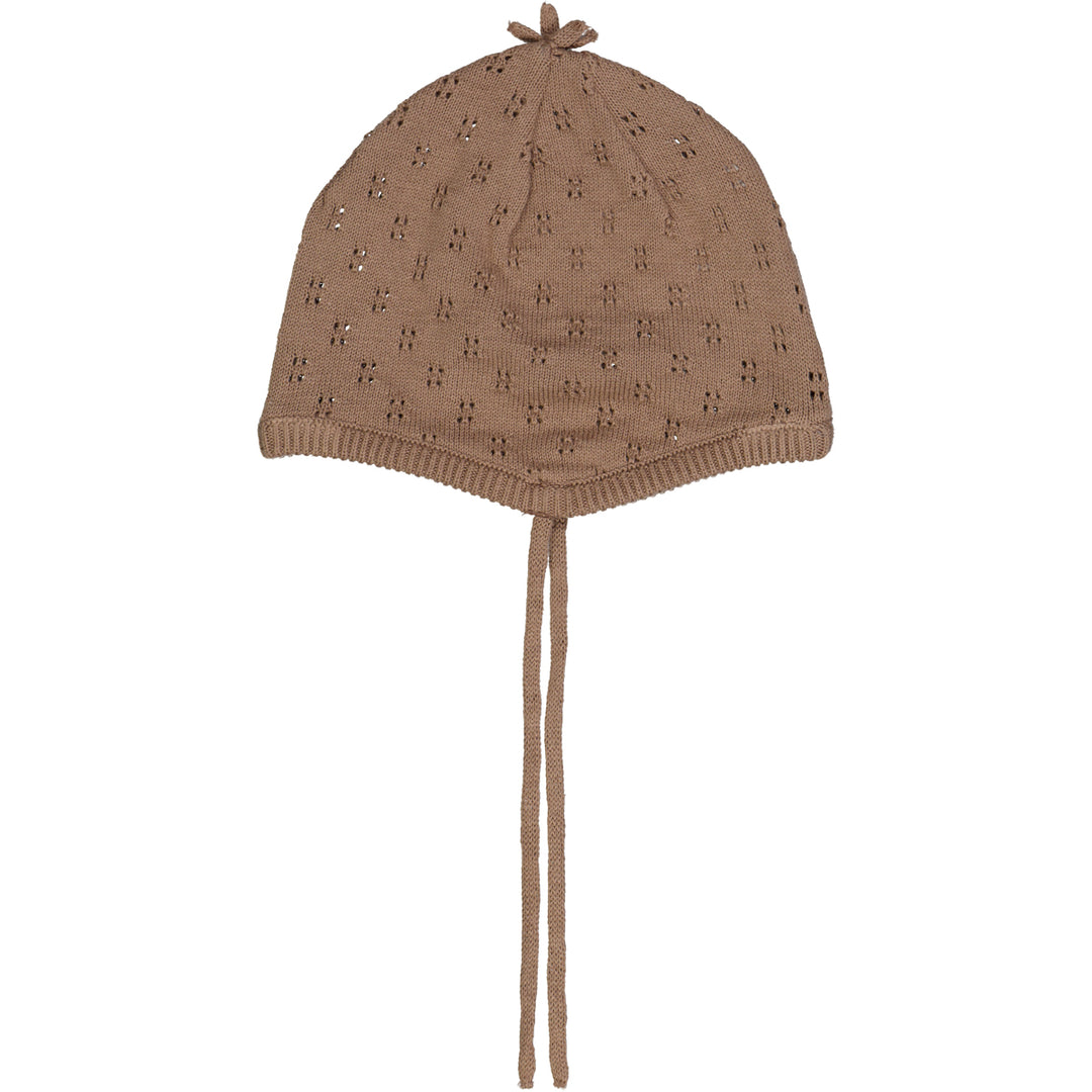 müsli Erstlings Strickmütze Headwear Walnut 017080802