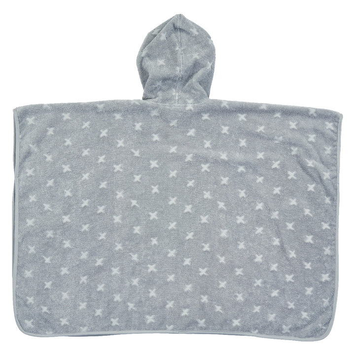 müsli Frottee-Poncho Bathrobes & Towels Jasmin blue 015430501