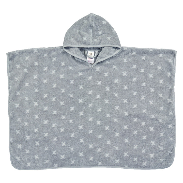 müsli Frottee-Poncho Bathrobes & Towels Jasmin blue 015430501