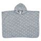 müsli Frottee-Poncho Bathrobes & Towels Jasmin blue 015430501