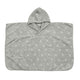 müsli Frottee-Poncho Bathrobes & Towels Mineral green 016590401