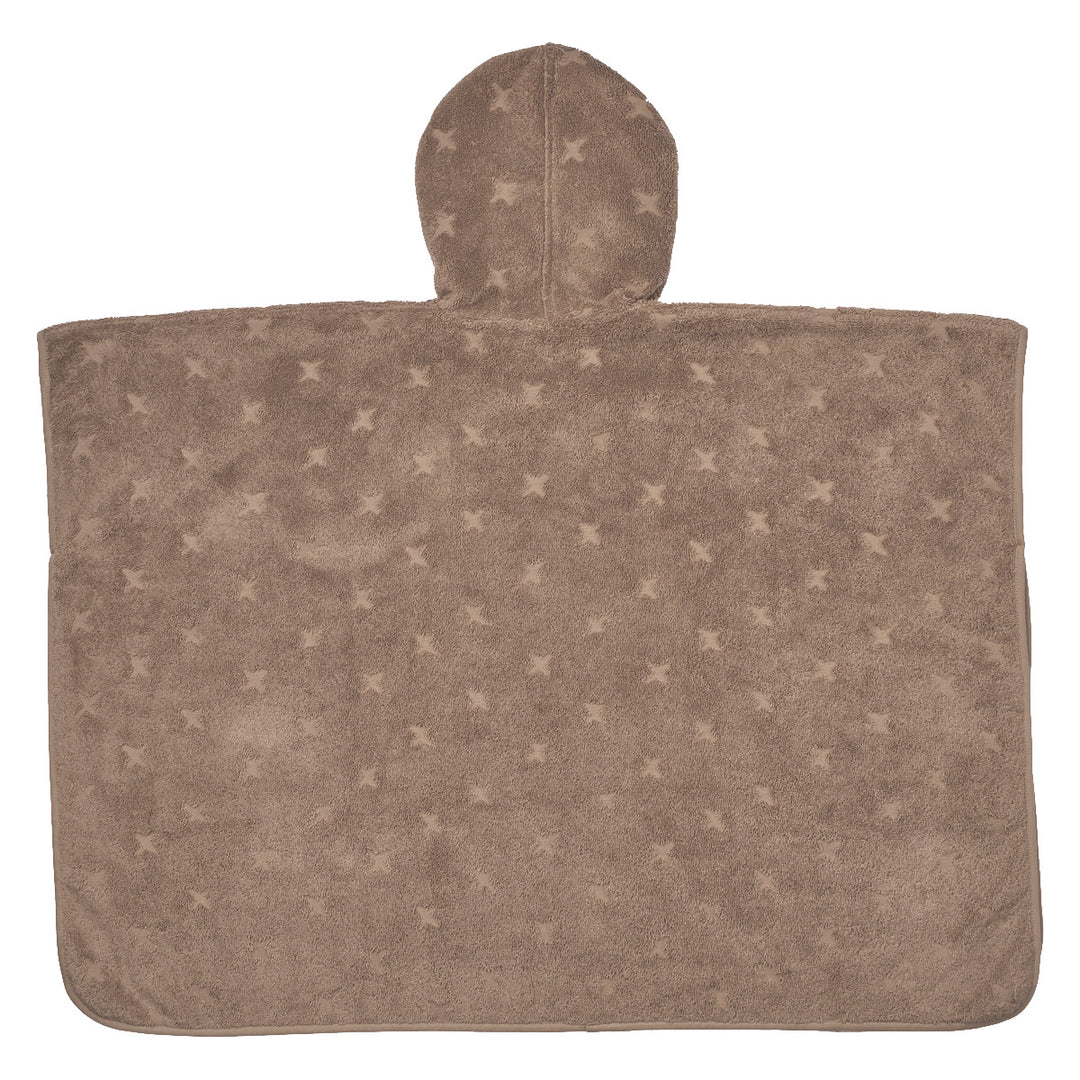 müsli Frottee-Poncho Bathrobes & Towels Walnut 017080802