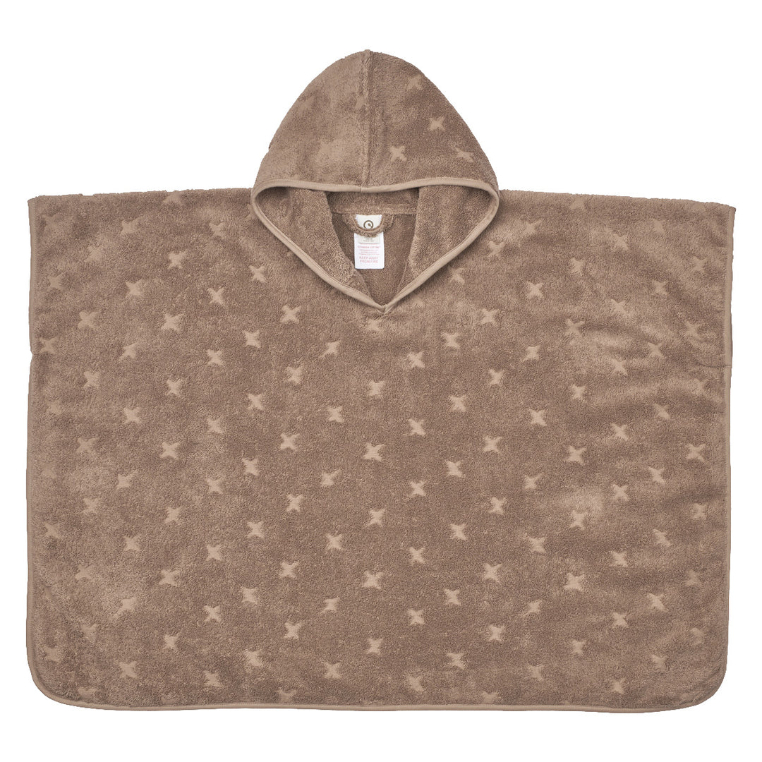 müsli Frottee-Poncho Bathrobes & Towels Walnut 017080802